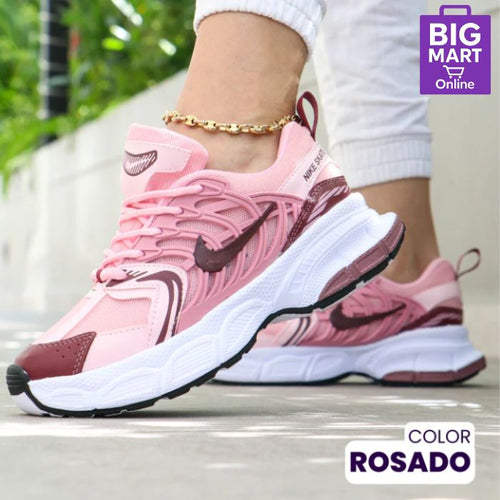 Promo Tenis Nike V2K Run Rosa Dama
