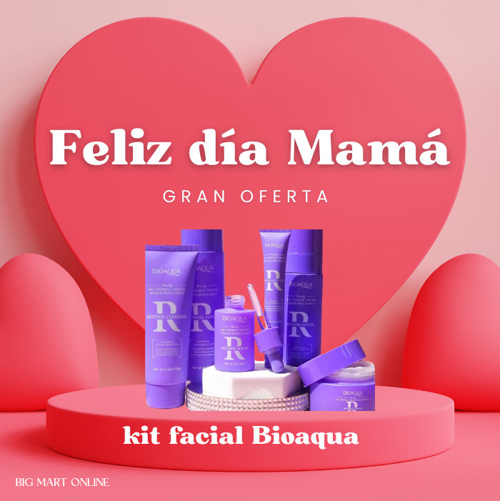 KIT RETINOL BIOAQUA CAJA DE LUJO