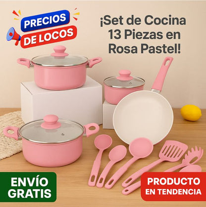 Set de Ollas de 13 Piezas