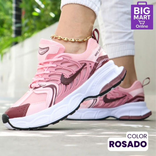 Promo Tenis Nike V2K Run Rosa Dama