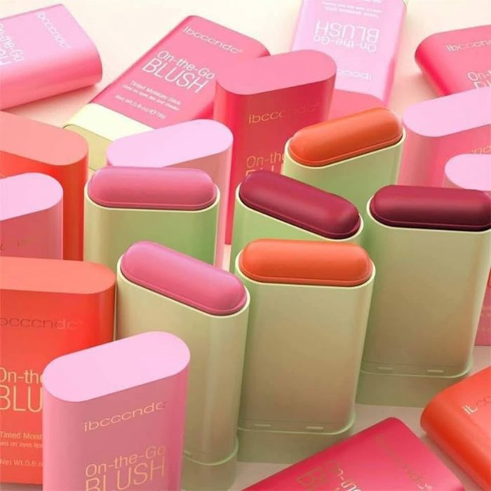 Barra Color 3 en 1 Sombra-Labial-Rubor