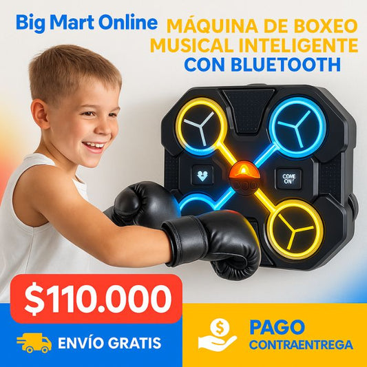Boxeo Electrónico Infantil Caja Negra